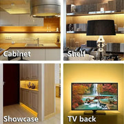 USB Motion Sensor LED Strip – Backlight for TV & Kitchen