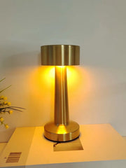 Retro LED Table Lamp – Wireless, Dimmable, Touch Control