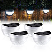 LED Solar Fence Lights – Waterproof Outdoor Wall Lights