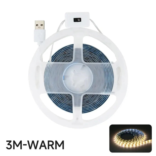 USB Motion Sensor LED Strip – Backlight for TV & Kitchen