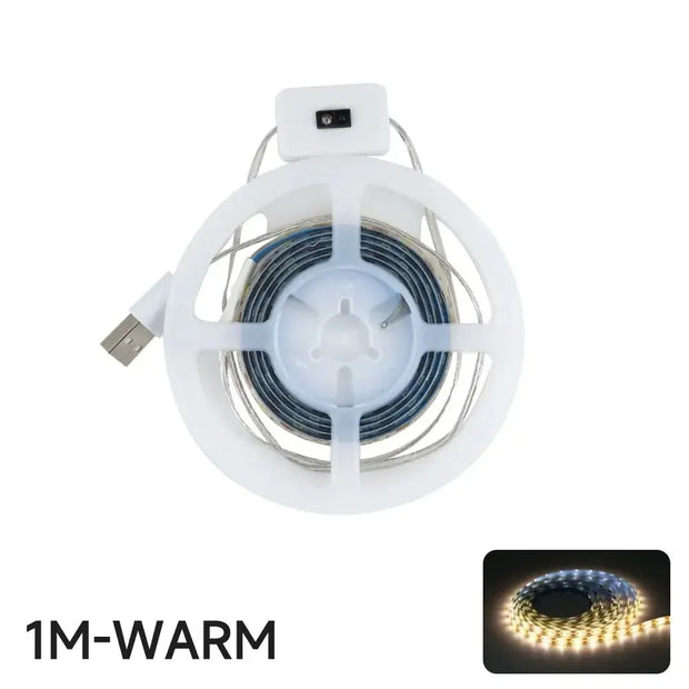 USB Motion Sensor LED Strip – Backlight for TV & Kitchen