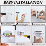 LED Solar Fence Lights – Waterproof Outdoor Wall Lights