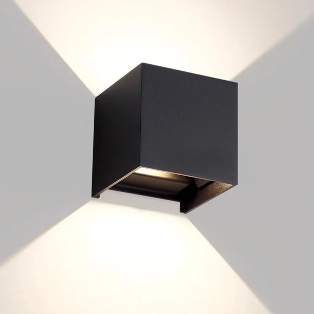 6W/12W LED Wall Light – Waterproof, Modern Nordic Design